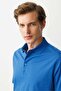 Men's Polo Neck T-Shirt Cobalt Blue