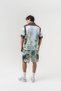 Paradise Patterned Short Sleeve Shirt and Elastic Waist Shorts Set - 5