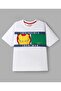 Single Jersey Knit Drop Shoulder Half Sleeve T-Shirts Iron Man (Pack of 2)-Light Blue and White - 4
