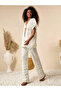 Cotton Openwork Knitwear Kimono Pants Set Women's Summer Beach Combination - 4