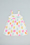 Floral Strappy Fit & Flare Dress - 2