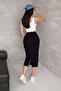 Women's Back Slit Midi Length Pencil Skirt - 8