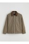 Southblue Velvet Shirt Collar Men's Jacket - 6