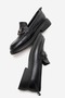 Emma Women's Genuine Leather Loafer Black - 5