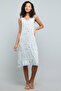 Floral Print Sleeveless Nightdress