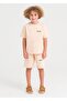 Boys' Black "Everything Will Be Okay" Slogan Printed Cotton Shorts T-Shirt Set - 3
