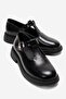 Charlotte Women's Genuine Leather Loafer Black
