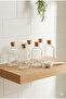 50ml Glass Spice Bottle with Cork Stopper - Empty Spice Jar - Set of 6 - 4
