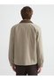 Southblue Velvet Shirt Collar Men's Jacket - 5