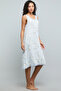 Floral Print Sleeveless Nightdress - 4
