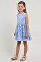 Schiffli Sleeveless Fit & Flare Dress - 3