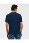 M regular t-shirt men's navy blue t-shirt s2610117-0505 - 3