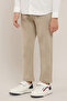 Solid Straight Fit Pants with Button Closure - 5