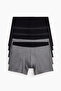 5'li Normal Paça Boxer Şort Lycra® - 2