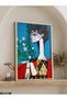 Floral Jacqualine One Piece Wooden Framed Painting - 2