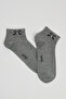 3 Pack Patterned Ankle Socks - 4
