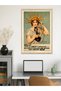 Freedom Monument Illustration One Piece Wooden Framed Painting - 3