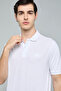 Solid Polo T-Shirt with Short Sleeves - 4
