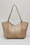 Solid Shoulder Bag Set - 4