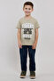 Printed T-Shirt with Crew Neck and Short Sleeves - 2