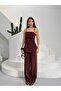 Premium Strappy Blouse and Wide-Leg Pants Stylish Two-Piece Set
