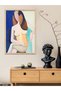 Oil Painting Appearance of a Woman Figure One Piece Wooden Framed Painting - 3