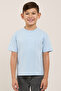 Embroidery Detail T-Shirt with Crew Neck and Short Sleeves