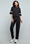 Striped T-Shirt with Crew Neck and Short Sleeves - 3