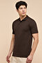 Textured Polo T-Shirt with Short Sleeves - 3