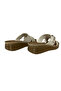 1402-B Beige Side-Velcro Orthopedic Slippers - 2