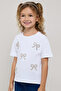 Embellished T-Shirt with Crew Neck and Short Sleeves - 5