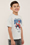 Spider-Man Print T-Shirt with Crew Neck and Short Sleeves - 4