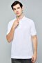 Solid Polo T-Shirt with Short Sleeves