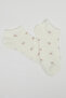 3 Pack Patterned Ankle Socks - 2
