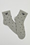 3 Pack Patterned Crew Socks - 4