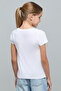 Graphic Print T-Shirt with Crew Neck and Short Sleeves - 6
