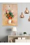Colorful Flowers in a Vase One Piece Wooden Framed Painting - 3