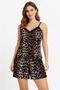 Women's Strappy Shorts Pajama Set Lace Detailed Comfortable Summer Home Wear