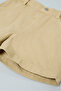 Solid Shorts with Button Closure - 4