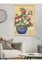Flower in a Pot Single Piece Wooden Framed Painting - 3