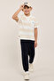 Striped Polo T-Shirt with Short Sleeves - 2