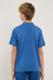 Textured Polo T-Shirt with Short Sleeves - 6