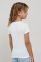 Printed T-Shirt with Crew Neck and Short Sleeves - 6