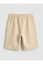 Lcw Kids Anthracite Elastic Waist Boys' Shorts 2-Piece - 5