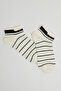 3 Pack Patterned Ankle Socks - 2