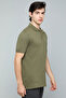 Solid Polo T-Shirt with Short Sleeves - 5