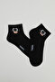 3 Pack Patterned Ankle Socks - 2