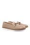 42291 Genuine Leather Beige Women's Daily Mother Shoes - 5