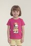 Girl's T-Shirt with Short Sleeves Printed B9 - 2