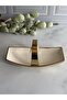 Serving Presentation Plate Rectangular Dream Gold - 5